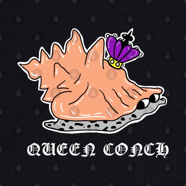 Queen Conch Snail by SNK Kreatures